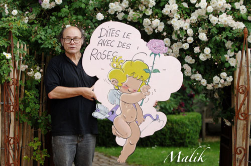 Malik - dessinateur de Cupidon